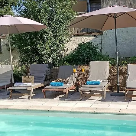 6 Pers Avec Piscine, Terrasse Et Parc, Ideal Randos Et Detente - Fr-1-489-436 Arfeuilles